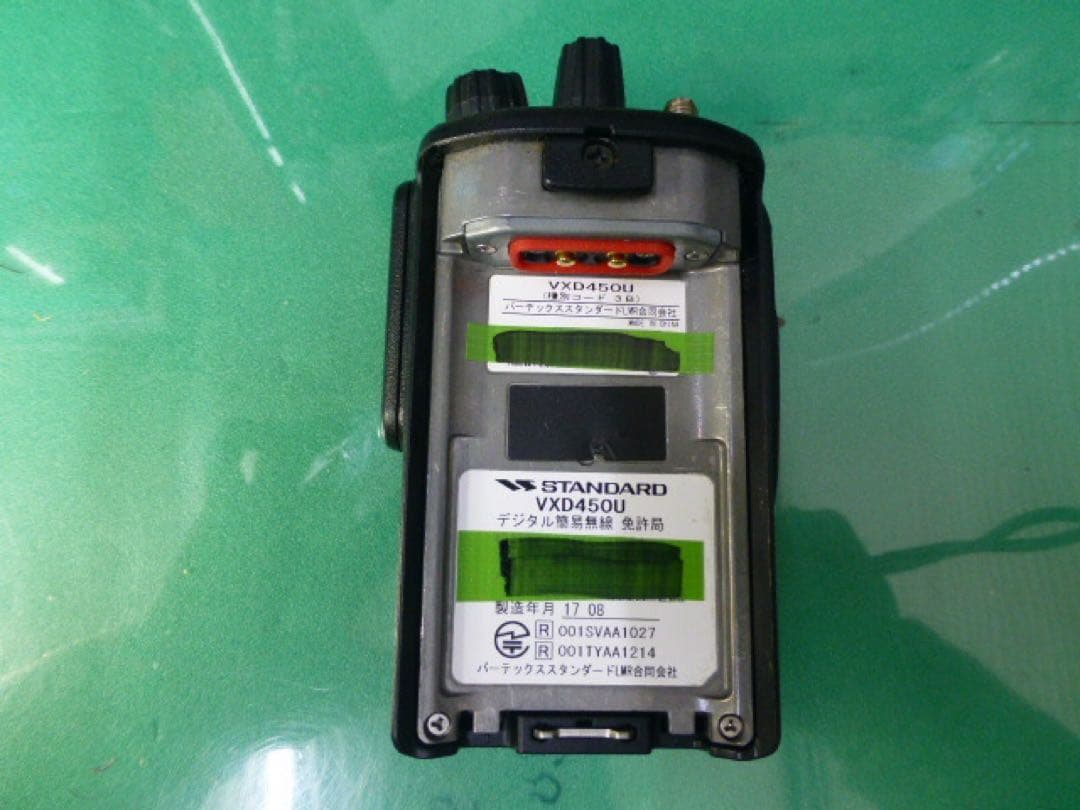 STANDARD VXD450U デジタル無線機 4台 週末限定値下発送週明け