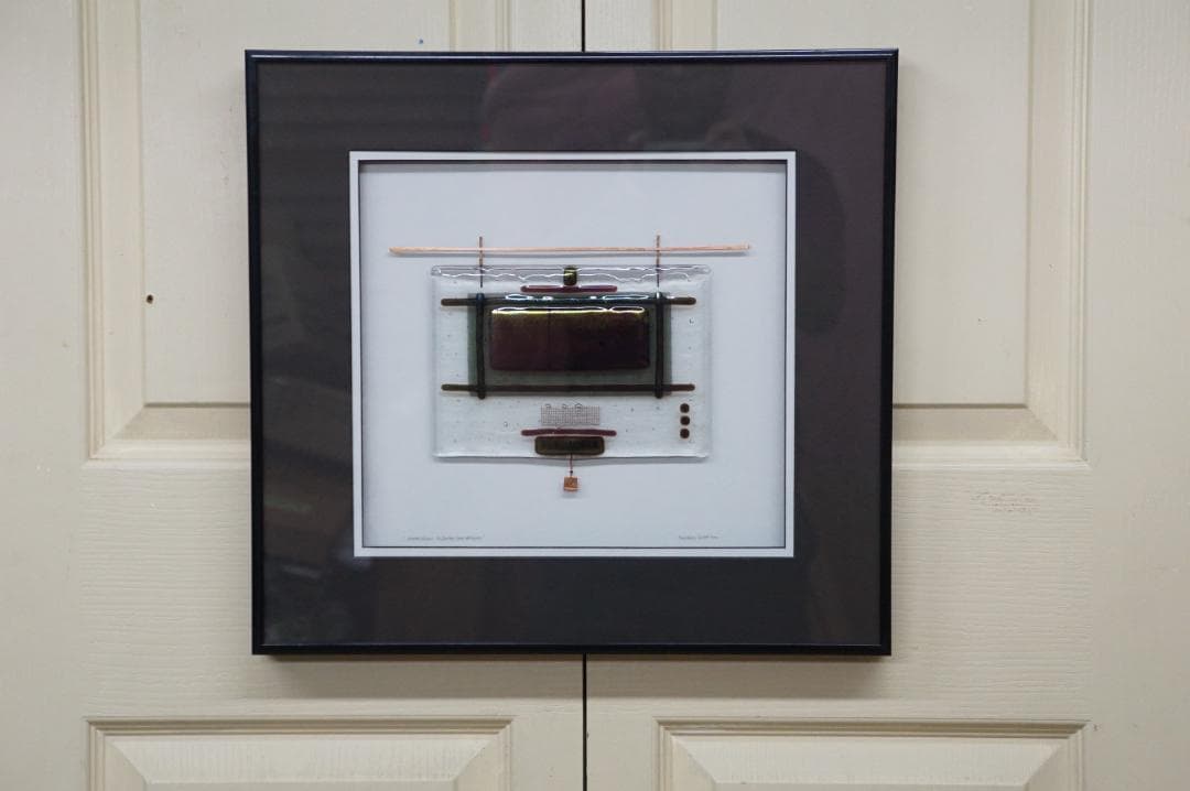 ガラスアート Jacqueline Collett 1992 シャドウボックス