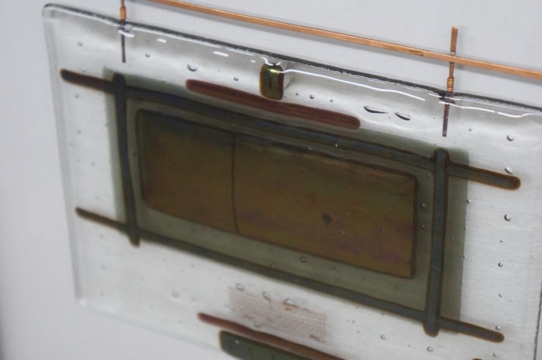 ガラスアート Jacqueline Collett 1992 シャドウボックス