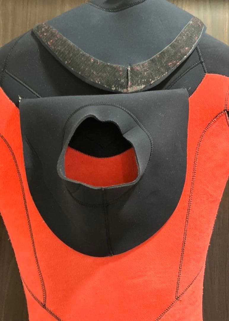 セミドライ　5ミリ3ミリ　裏地起毛　美品