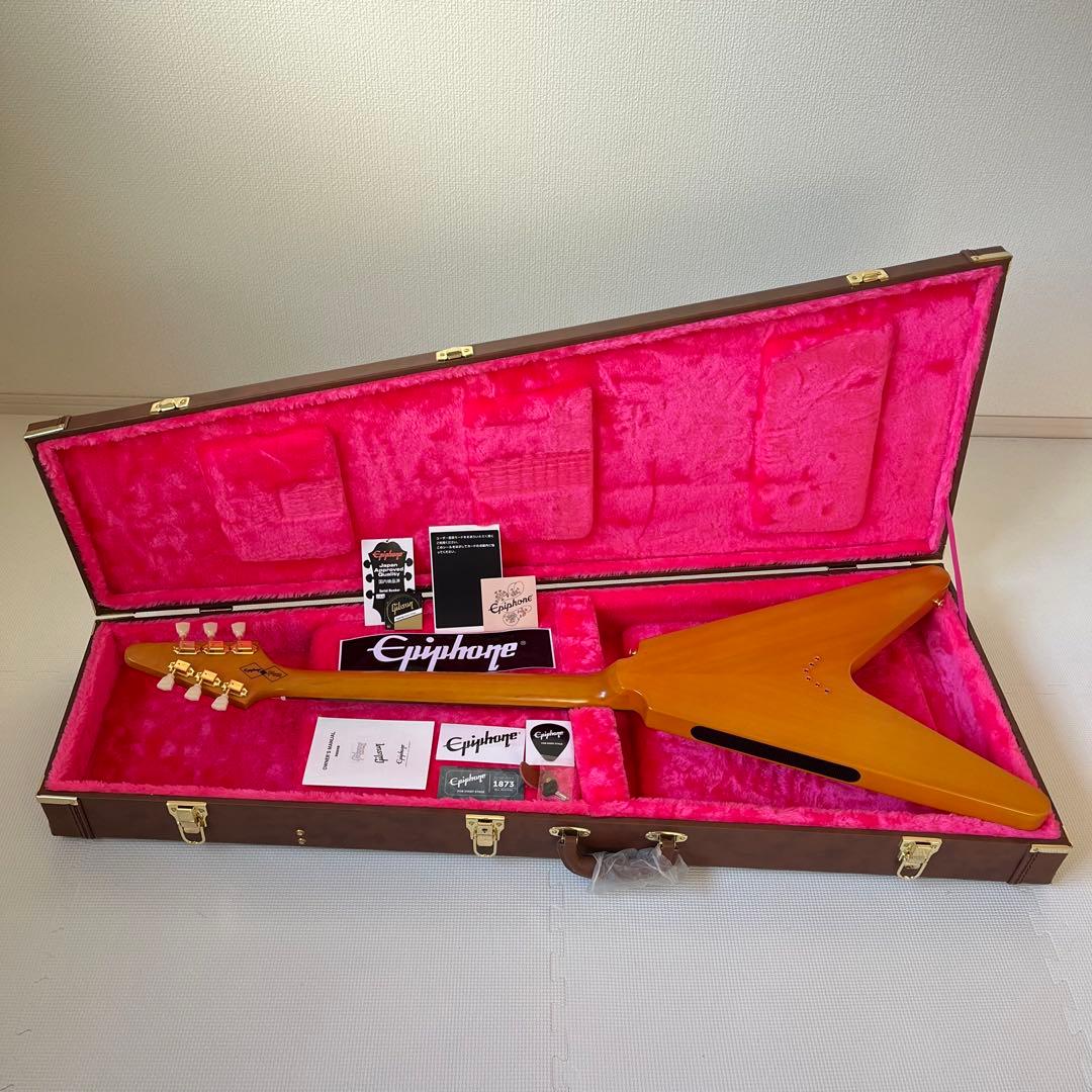 ギター Epiphone IGC 1958 Korina Flying V