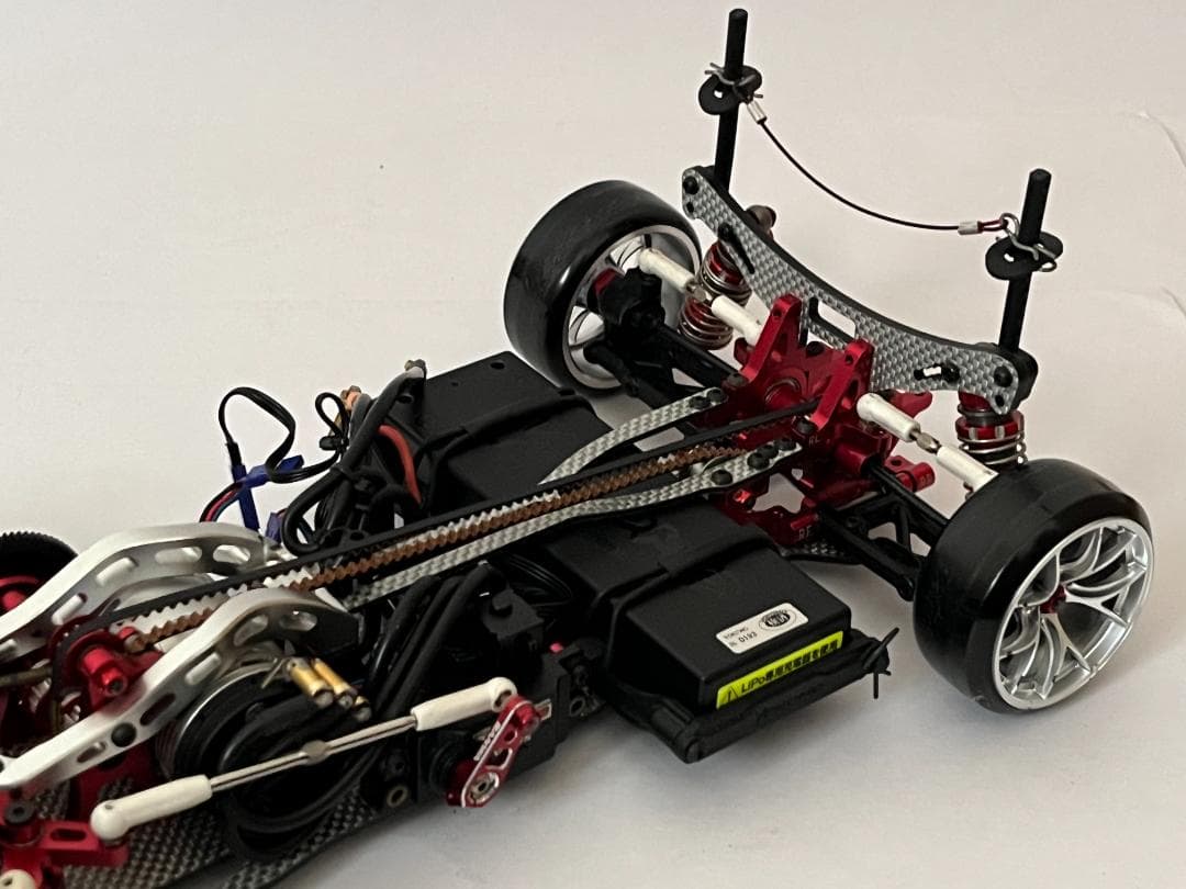 ヨコモ 1/10 ドリパケ DRB SSG レッド 一部メカ付 受信機無 完成品