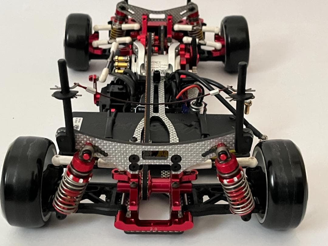 ヨコモ 1/10 ドリパケ DRB SSG レッド 一部メカ付 受信機無 完成品