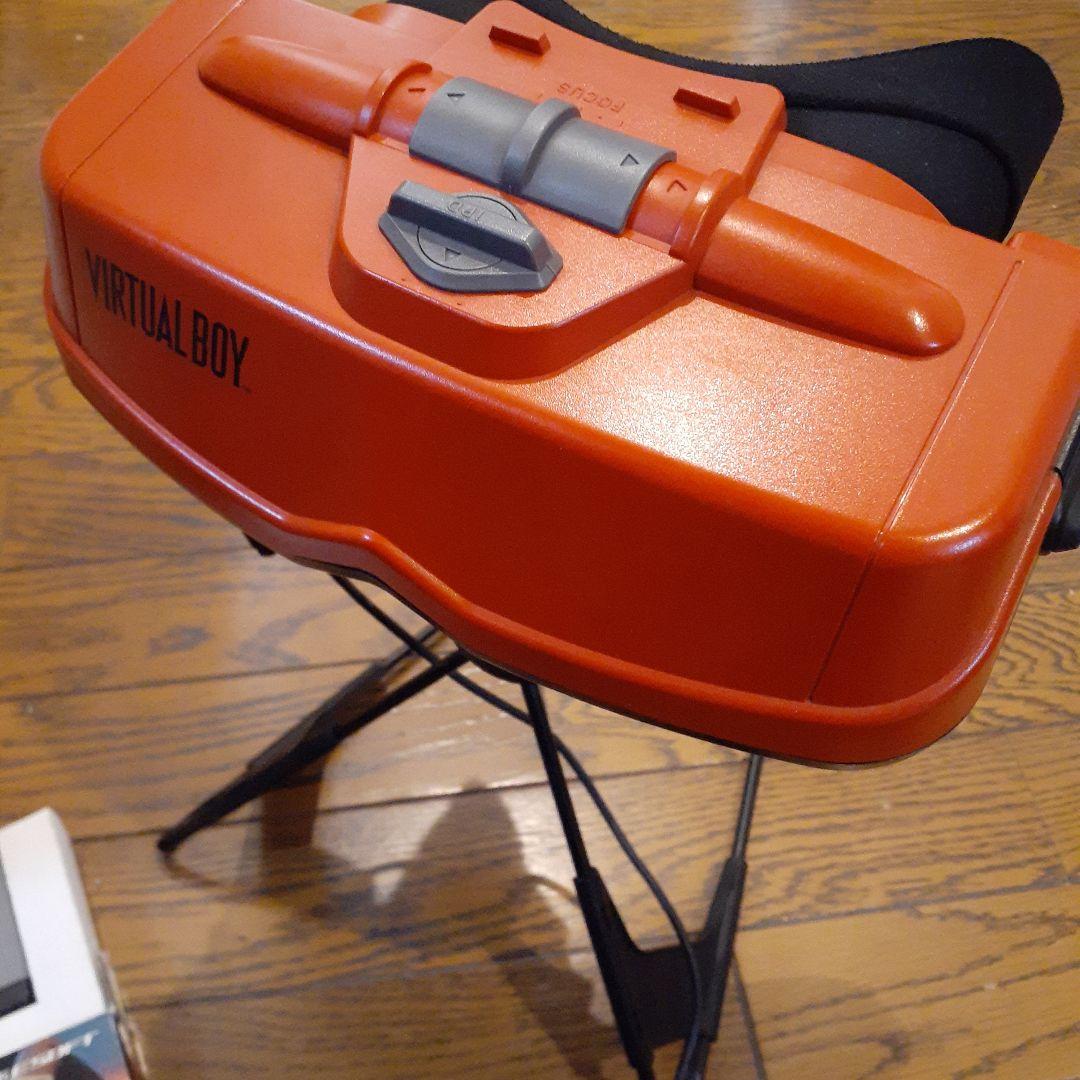 バーチャルボーイ本体　箱なし　ACアダプタタップ、レッドアラーム　テトリスセット
