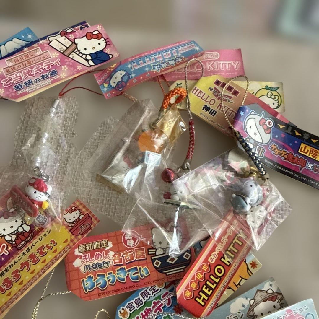 ハローキティ ストラップセット