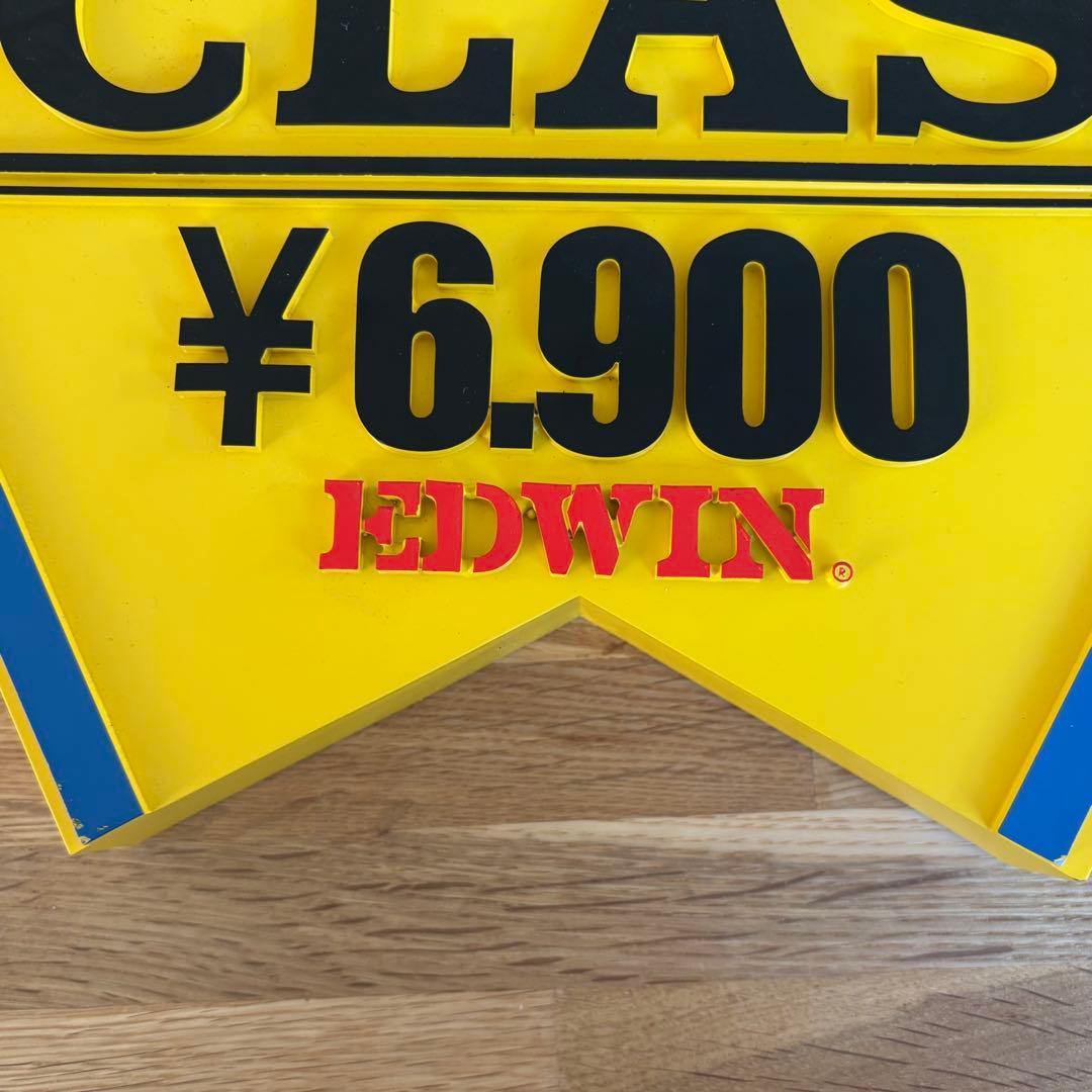 EDWIN US CLASSIC ディスプレイ　看板