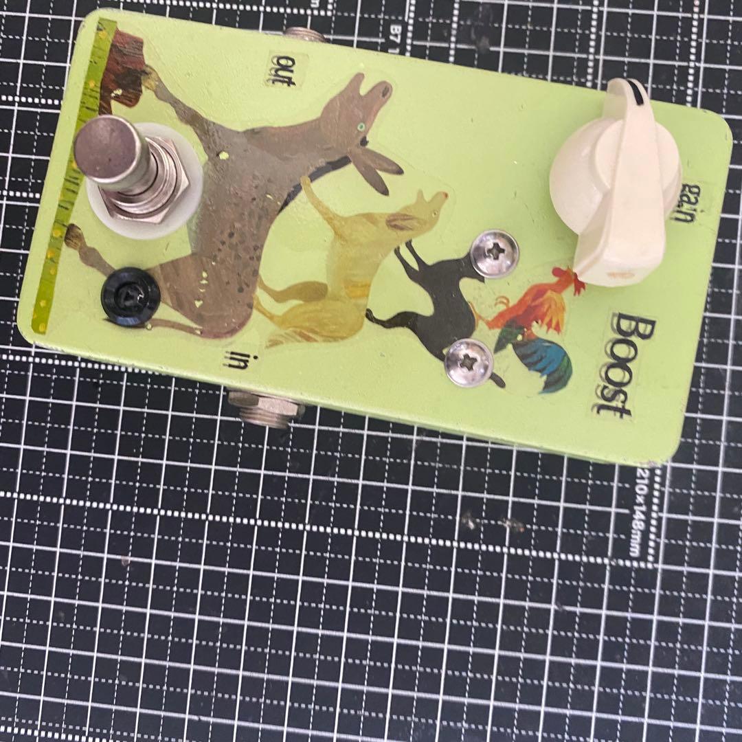 エレキギター用 コンパクトオーバードライブ個人ビルダー制作自作エフェクター