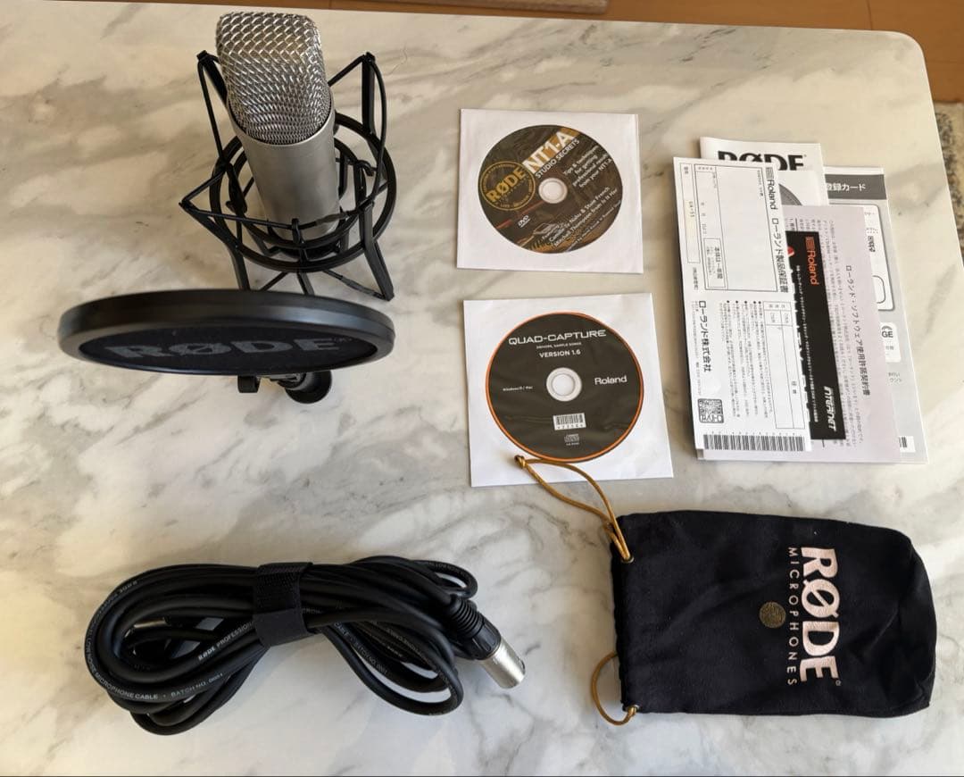 RODE NT-1A Roland QUAD-CAPTURE セット