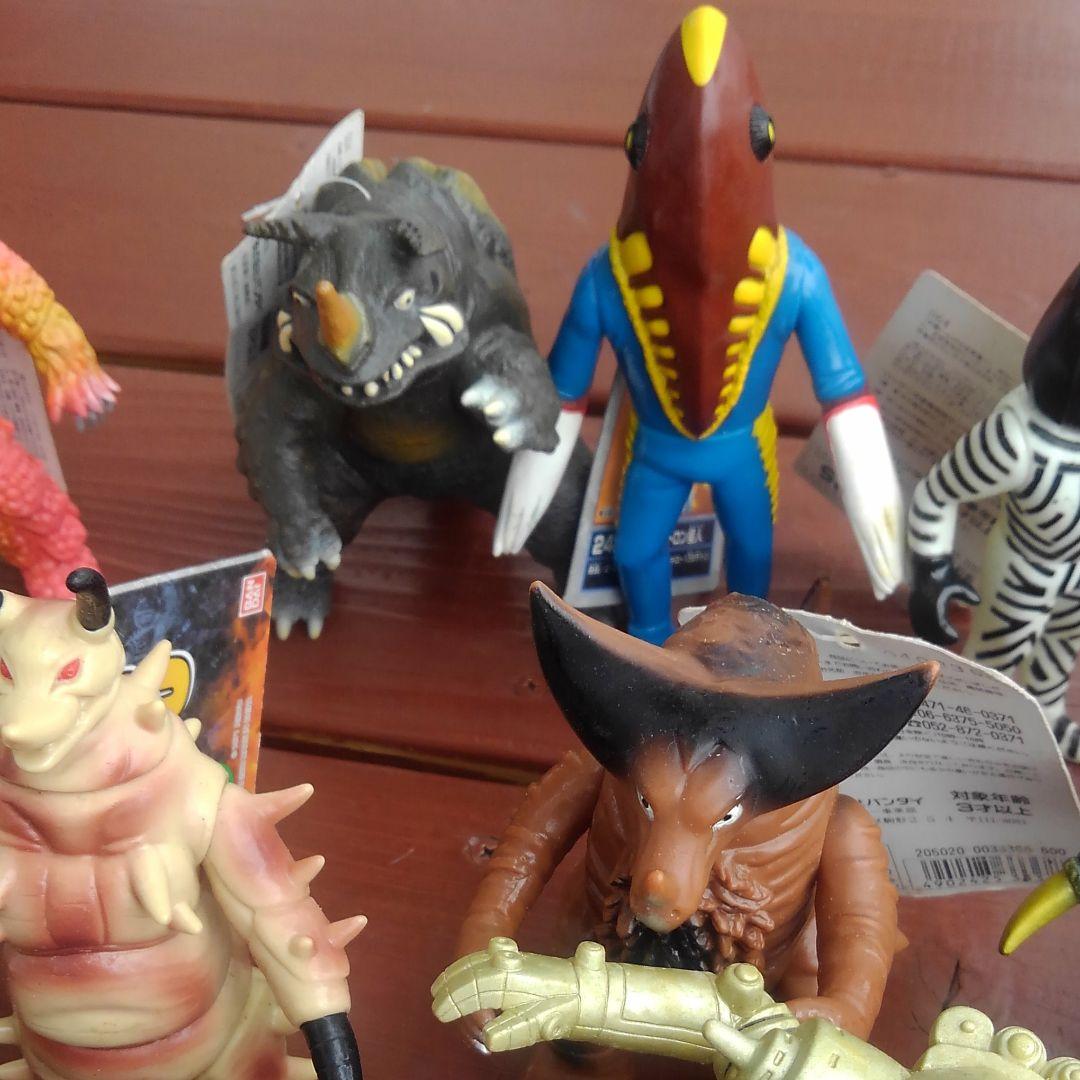 ✴️昭和の怪獣❇️ウルトラマン 怪獣✨(25個セット)タグ付き・バンダイ⭐ソフビ