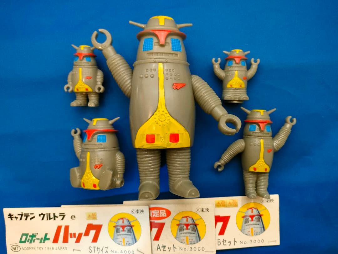 ロボットハック ソフビ フルセット モダントーイ 彩色済 キャプテンウルトラ