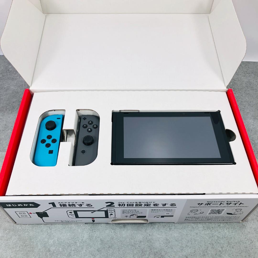 【美品】バッテリー強化版　Nintendo Switch 本体 01-58