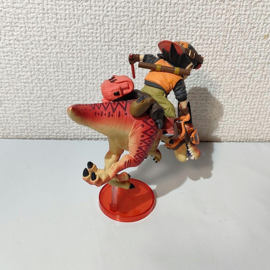 ☆　一番くじ　ワーコレ　ドラゴンボールフィギュア　孫悟空　恐竜　如意棒折れ有り