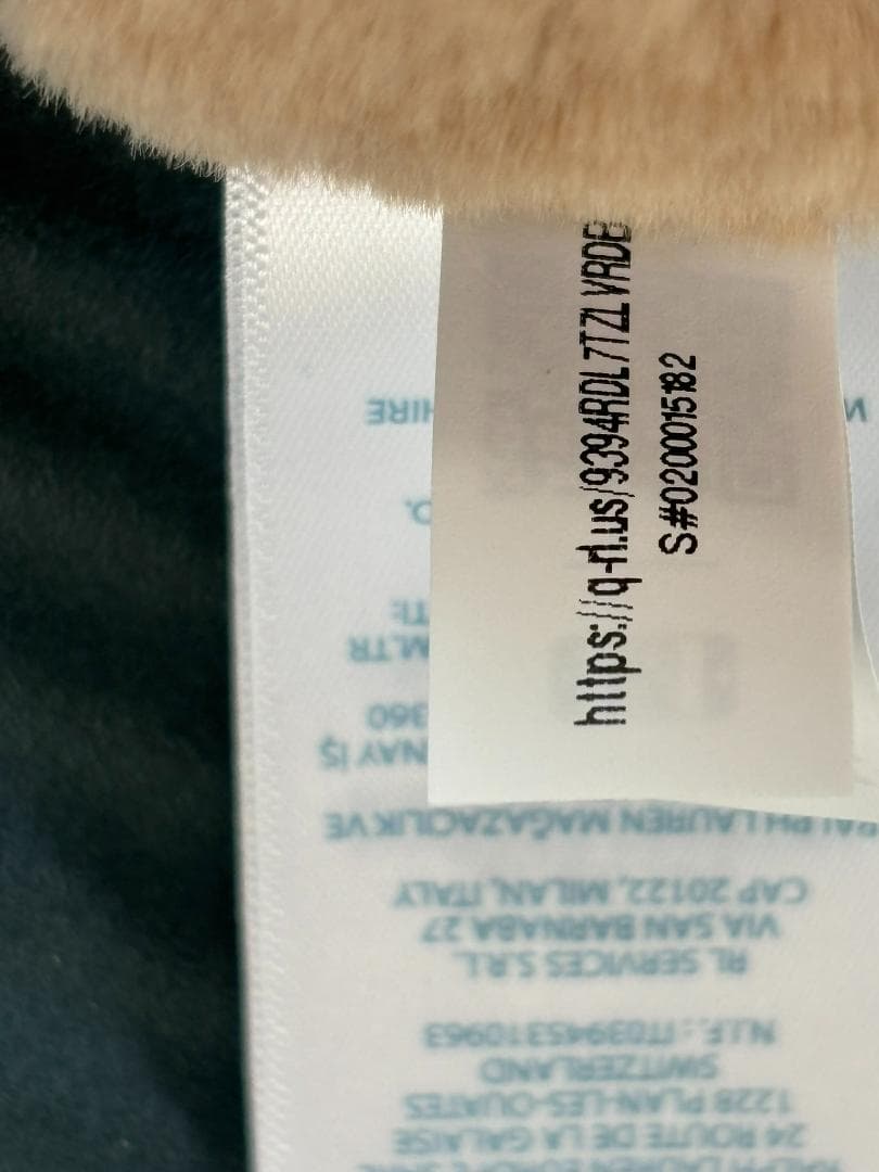 ラスト１新品タグ付き定番ラルフローレンポロベアフラッグセーターぬいぐるみスモール