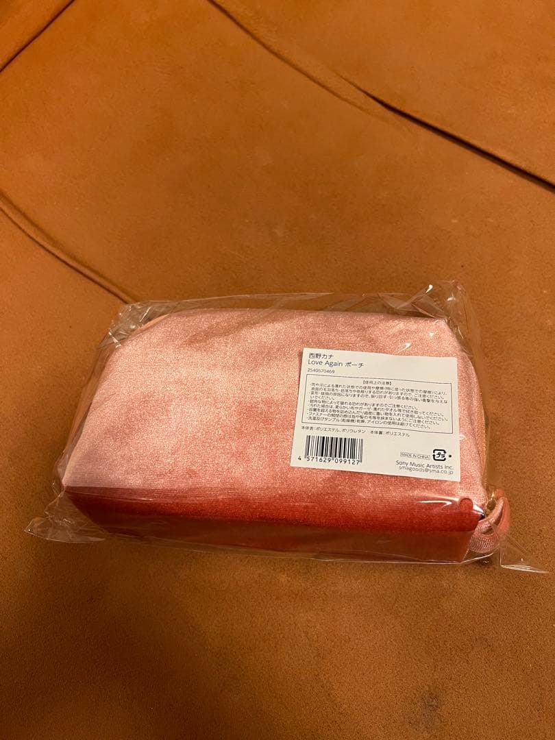 西野カナ　コンサート　ライブ　グッズ　2024 Love Again ポーチ