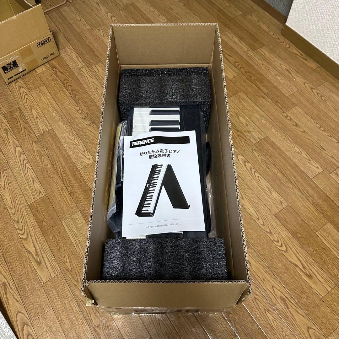 【美品】電子ピアノ 88鍵盤 折りたたみ式