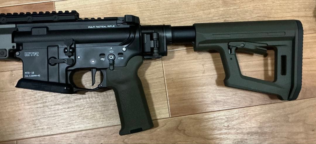 東京マルイmtr16 ロア レシーバー カスタム　ガスガン