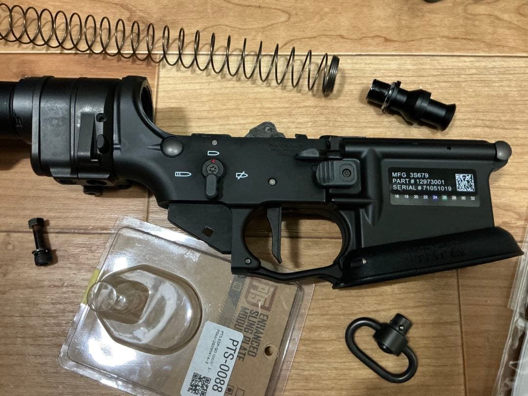 東京マルイmtr16 ロア レシーバー カスタム　ガスガン