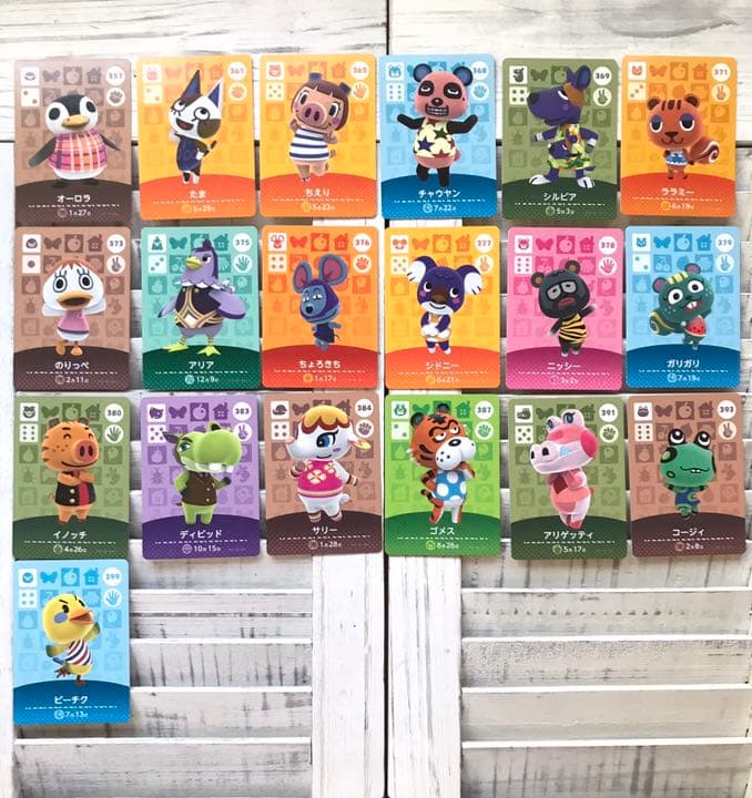 第４弾どうぶつの森 amiiboカード アミーボカード　ラムネ