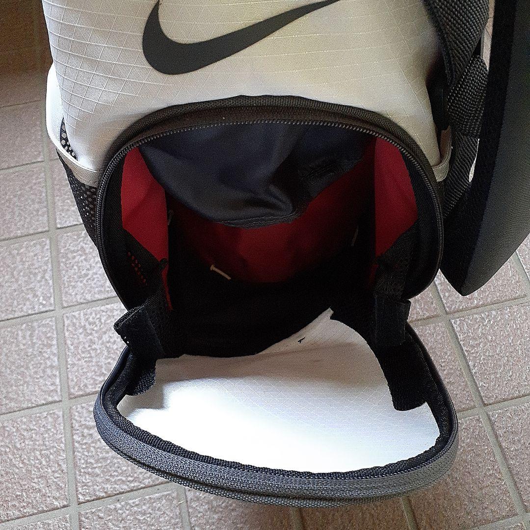 Nike キャディバッグ ホワイト/レッド