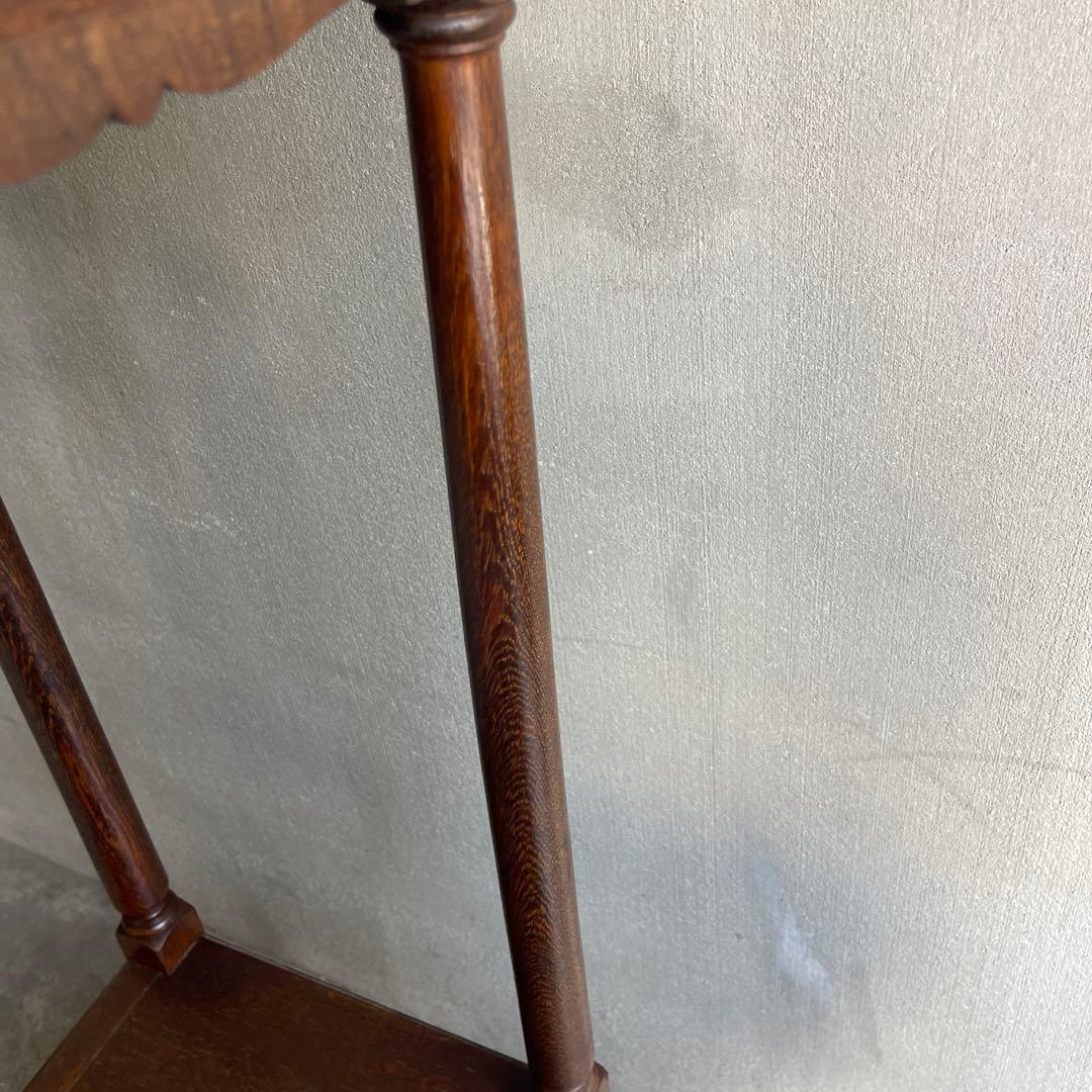 フレンチアンティーク 大理石天板の花台 / プランツスタンド