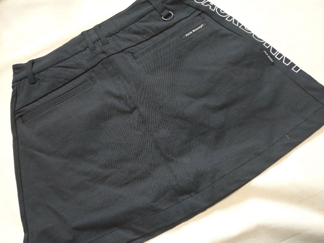 ブラック Sサイズ0 ジャックバニー スカート ゴルフウェア レディース