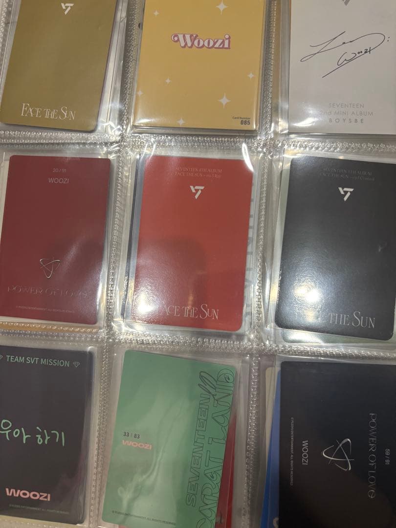 SEVENTEEN ウジ トレカ