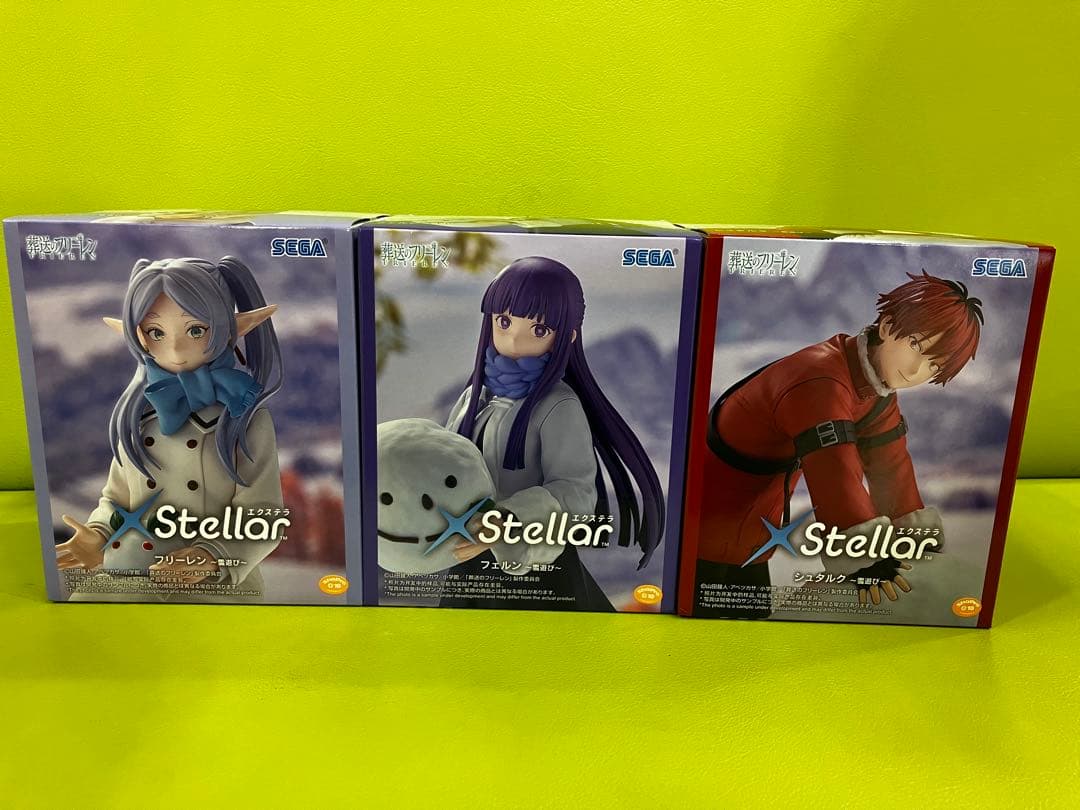 葬送のフリーレン XStellar フリーレン フェルン シュタルク 9体