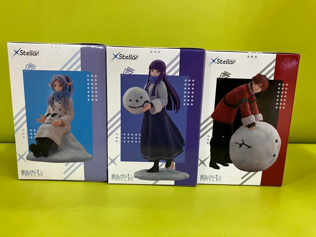 葬送のフリーレン XStellar フリーレン フェルン シュタルク 9体