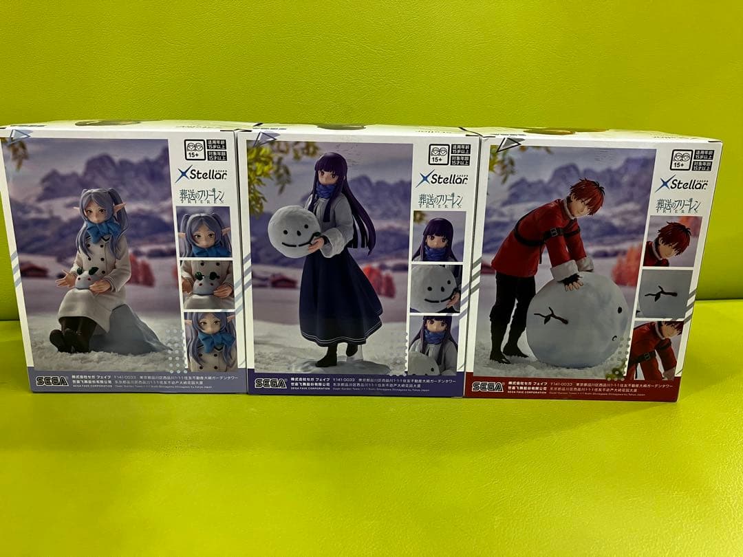 葬送のフリーレン XStellar フリーレン フェルン シュタルク 9体