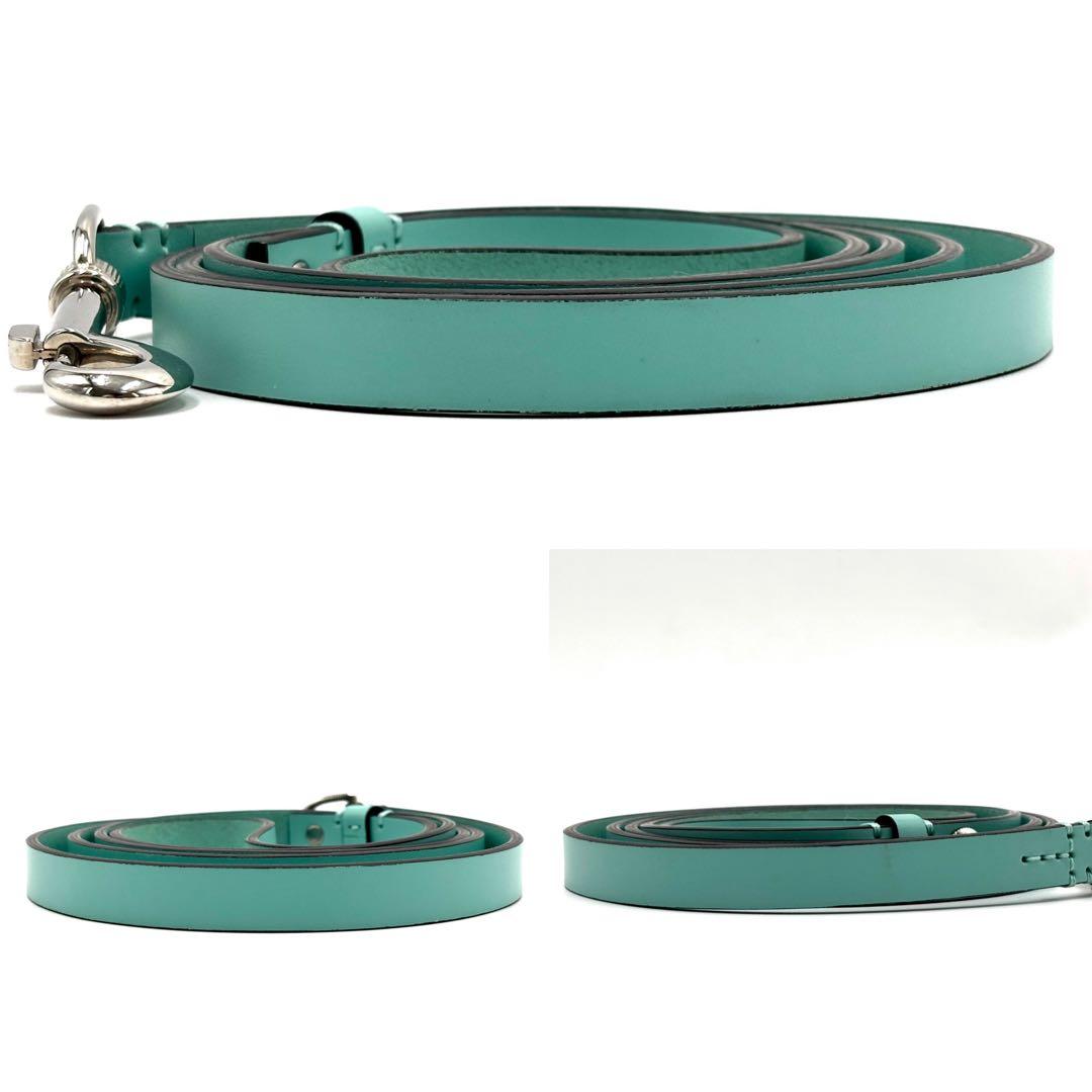 未使用保管品 ティファニー レザー リード ペットリーシュ ドッグ 犬