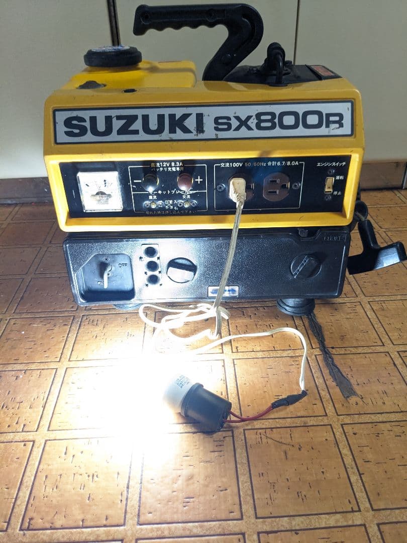 SUZUKI　SX800R発電機ジャンク扱い。