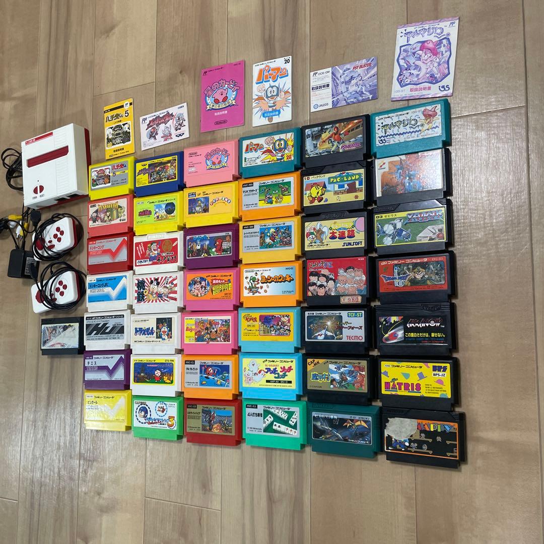ファミリーコンピュータ ファミコン ソフト 43本セット まとめ売り