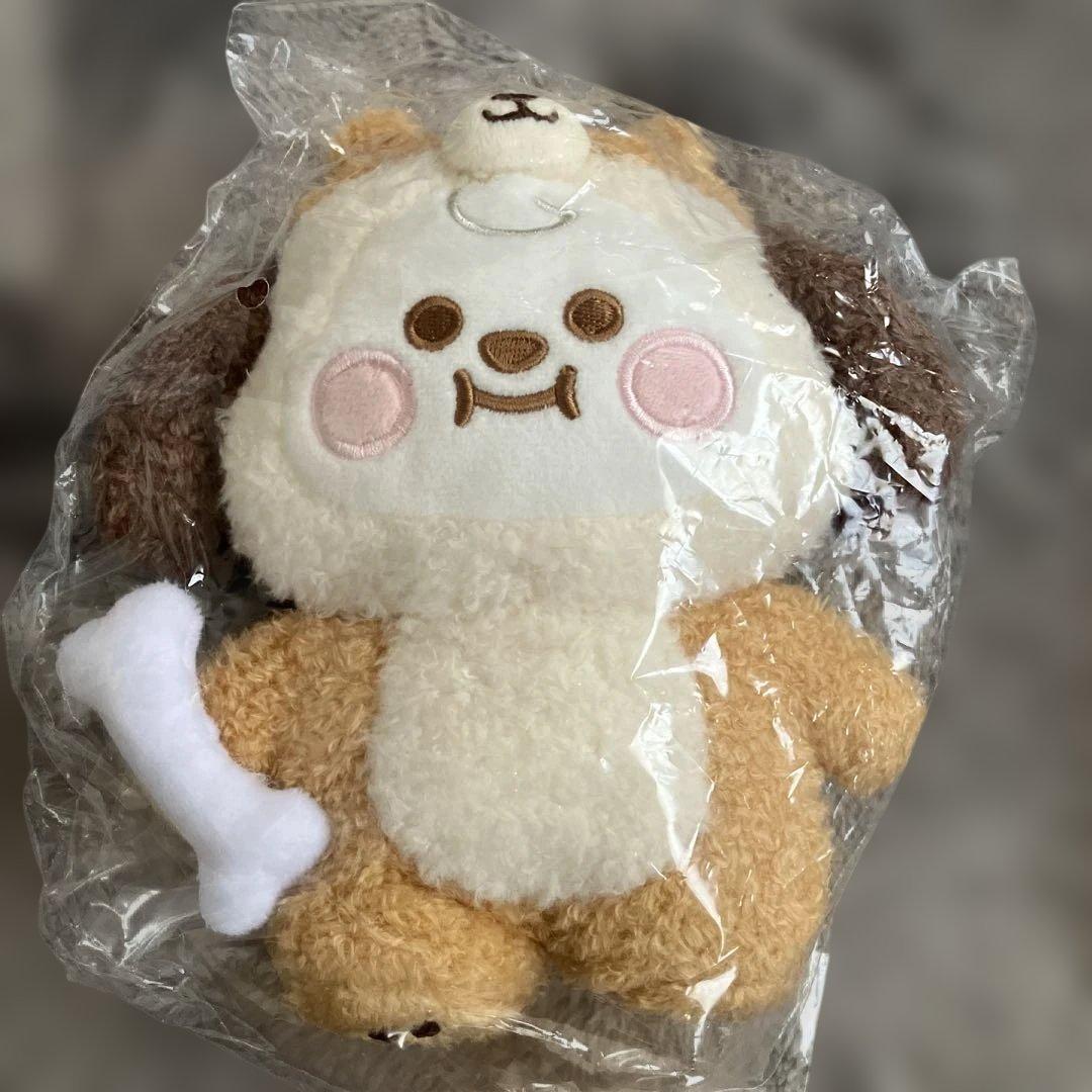 BT21 ベビードック ぬいぐるみ S マスコット ポーチCHIMMY 3点
