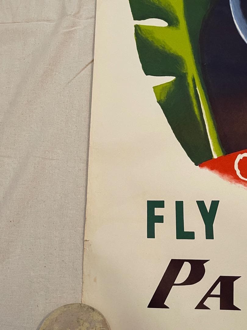 1953 パンナム エアライン　 Pan Am Airline ポスター