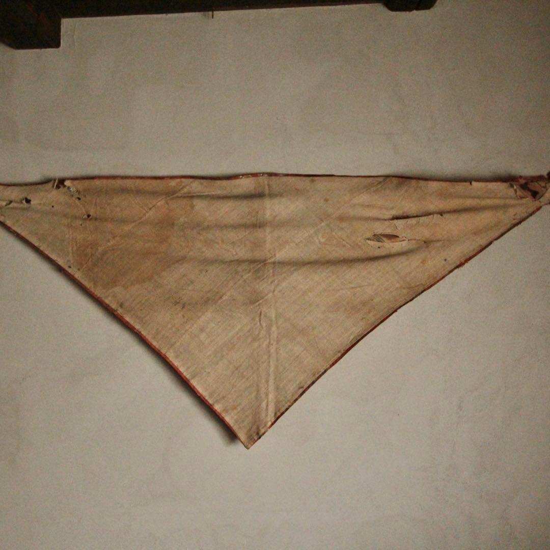 古裂 西陣織 三角 打敷 龍丸文 古布 古裂資料