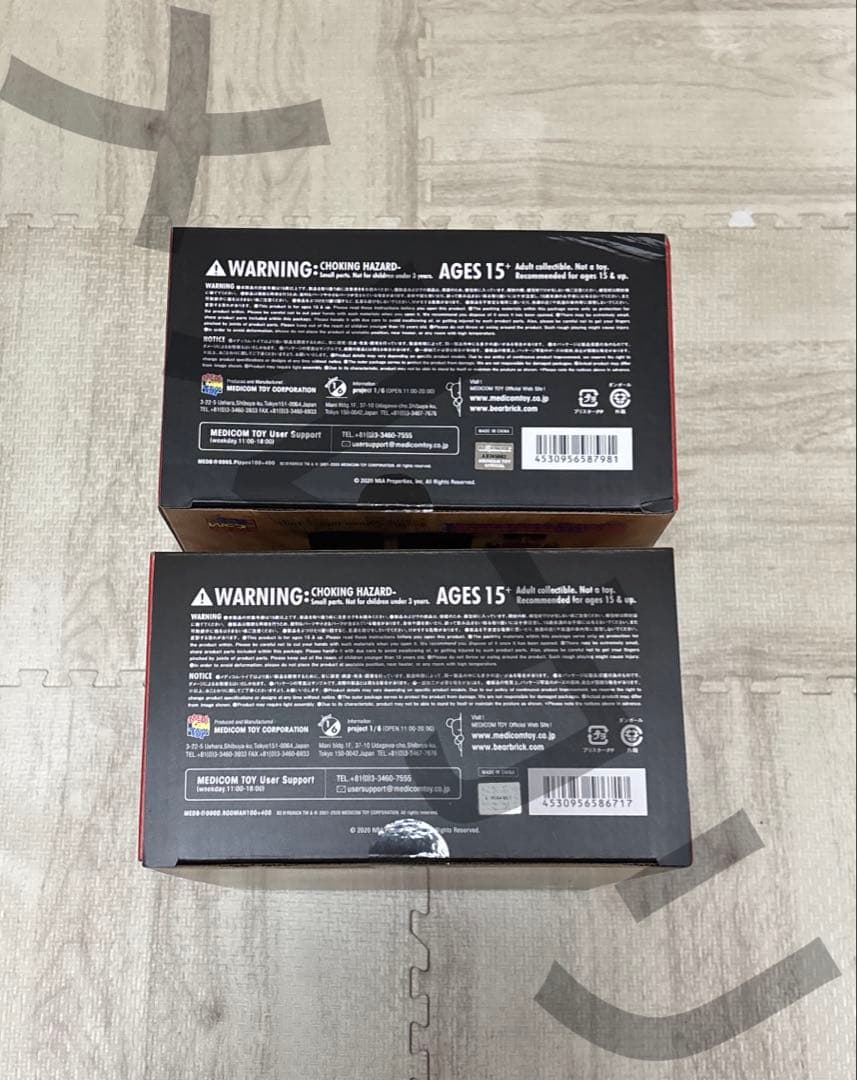 400%のみ BE@RBRICK Dennis Rodman Pippen