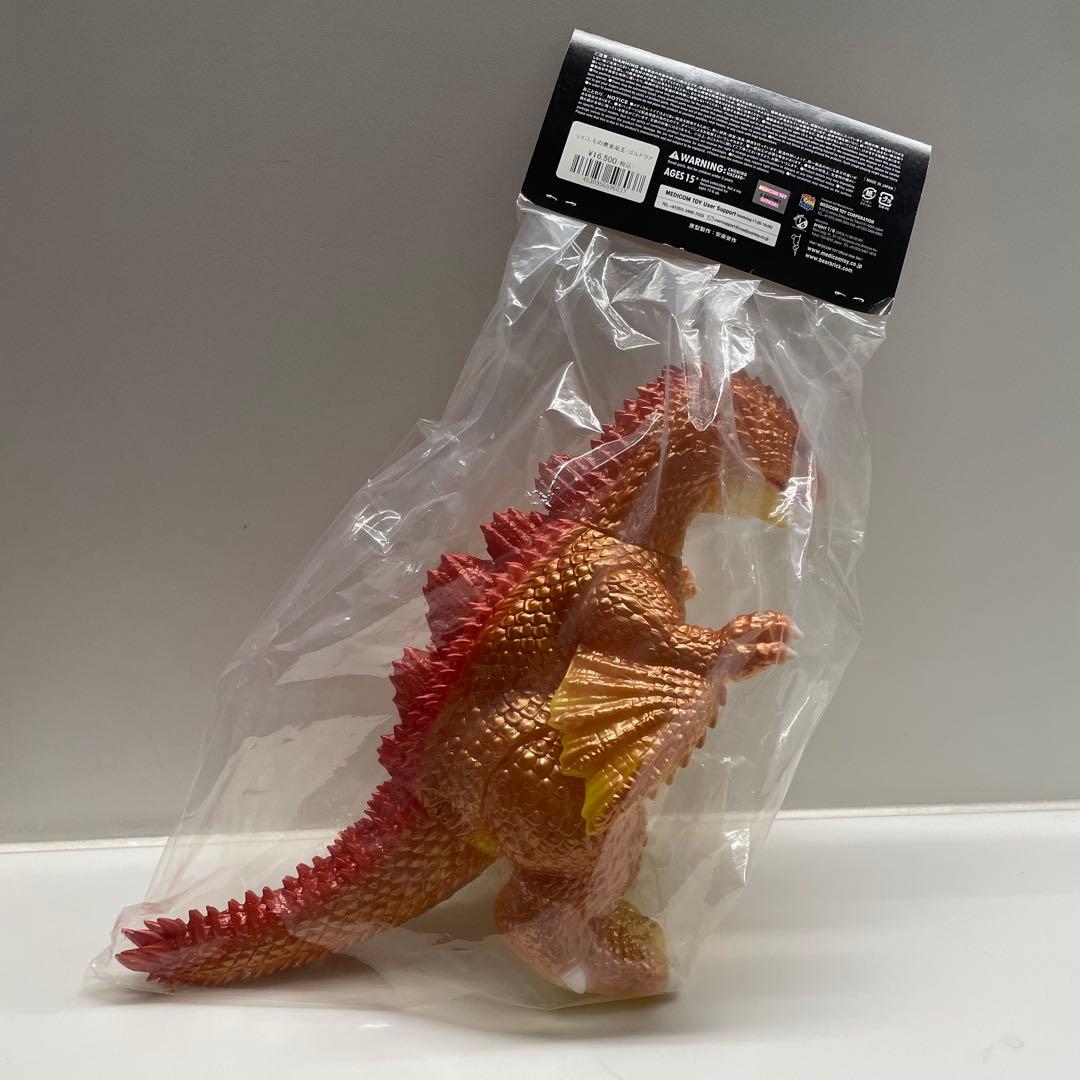 メディコムトイ いにしえの 黄金竜王 ゴルドラア 安楽安作 ソフビ フィギュア