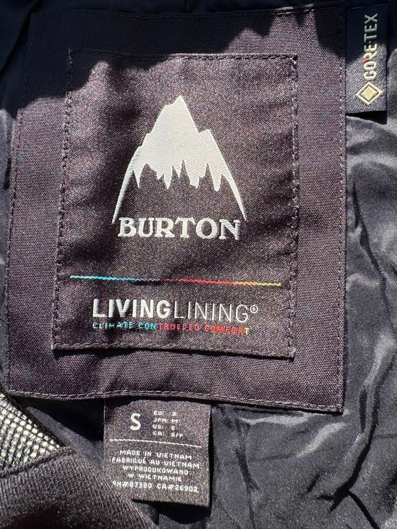 BURTON　スノボーウェア　パンツ　S　ゴアテックス GORE-TEX