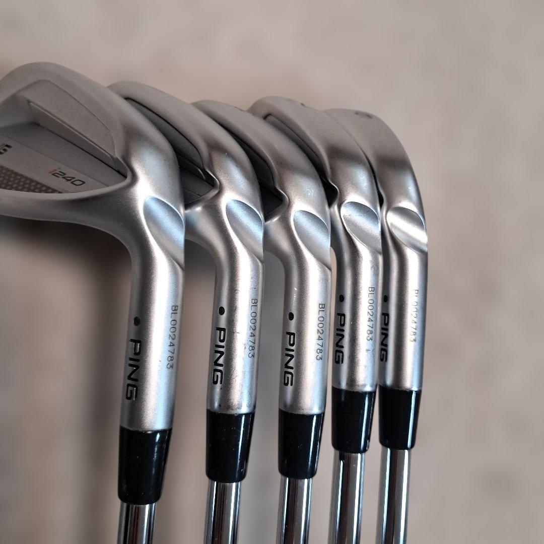 美品❗PING i240 5本セット ダイナミックゴールドTOURISSUE