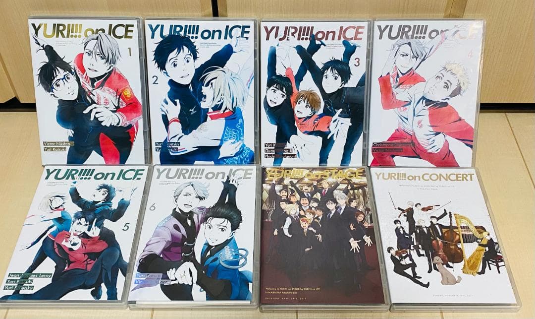 ユーリ!!! on ICE DVD 全6巻 + イベント & コンサート セット