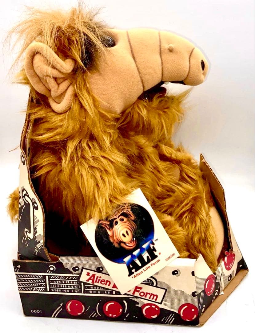[超希少] ALF アルフ 1986年製 タグ&箱付き ぬいぐるみ ヴィンテージ