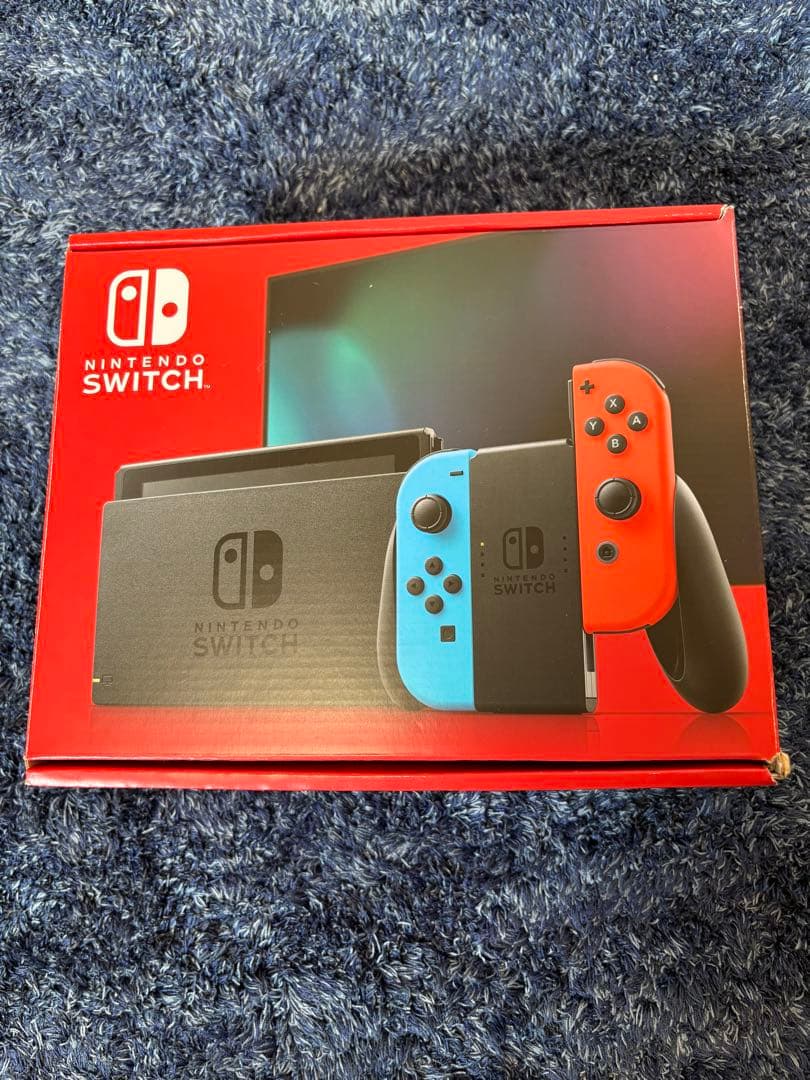 Nintendo Switch 本体 ネオンブルー/ネオンレッド ゲーム付き