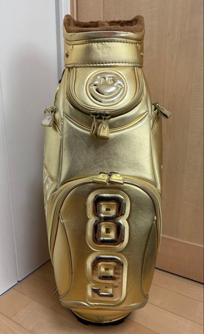 限定★パーリーゲイツ★キャディバッグ★ゴルフ★ゴルフバッグ★レア★ゴールド★金