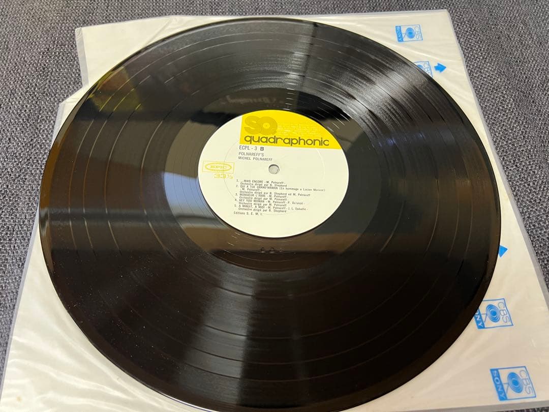 希少4ch盤 ミッシェル・ポルナレフ 帯付 LP洋楽ECPL-3 1972年