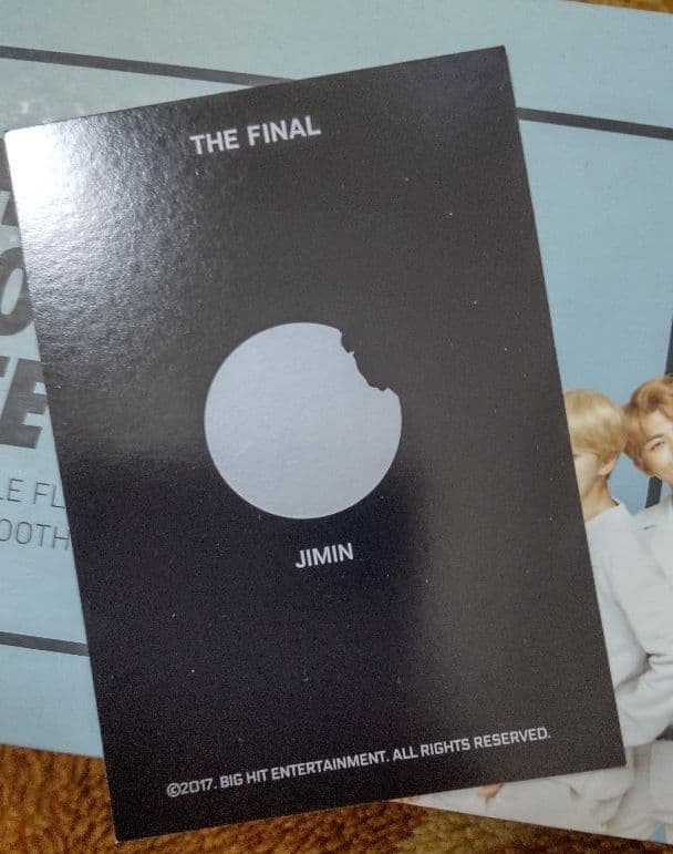 BTS ジミン　スペシャルカード