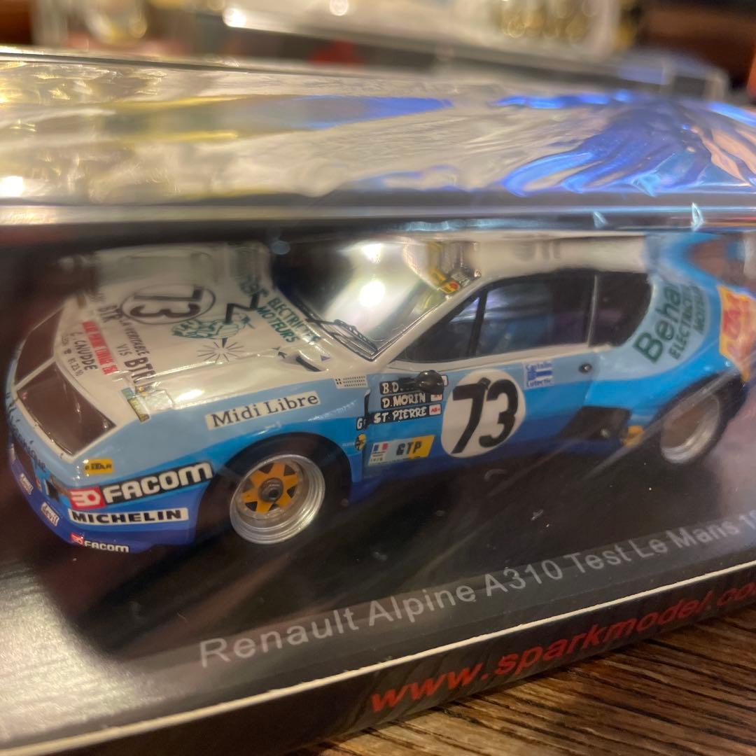 絶版　1/43 ルノー　アルピーヌ　A310 1978年　ルマン24時テスト