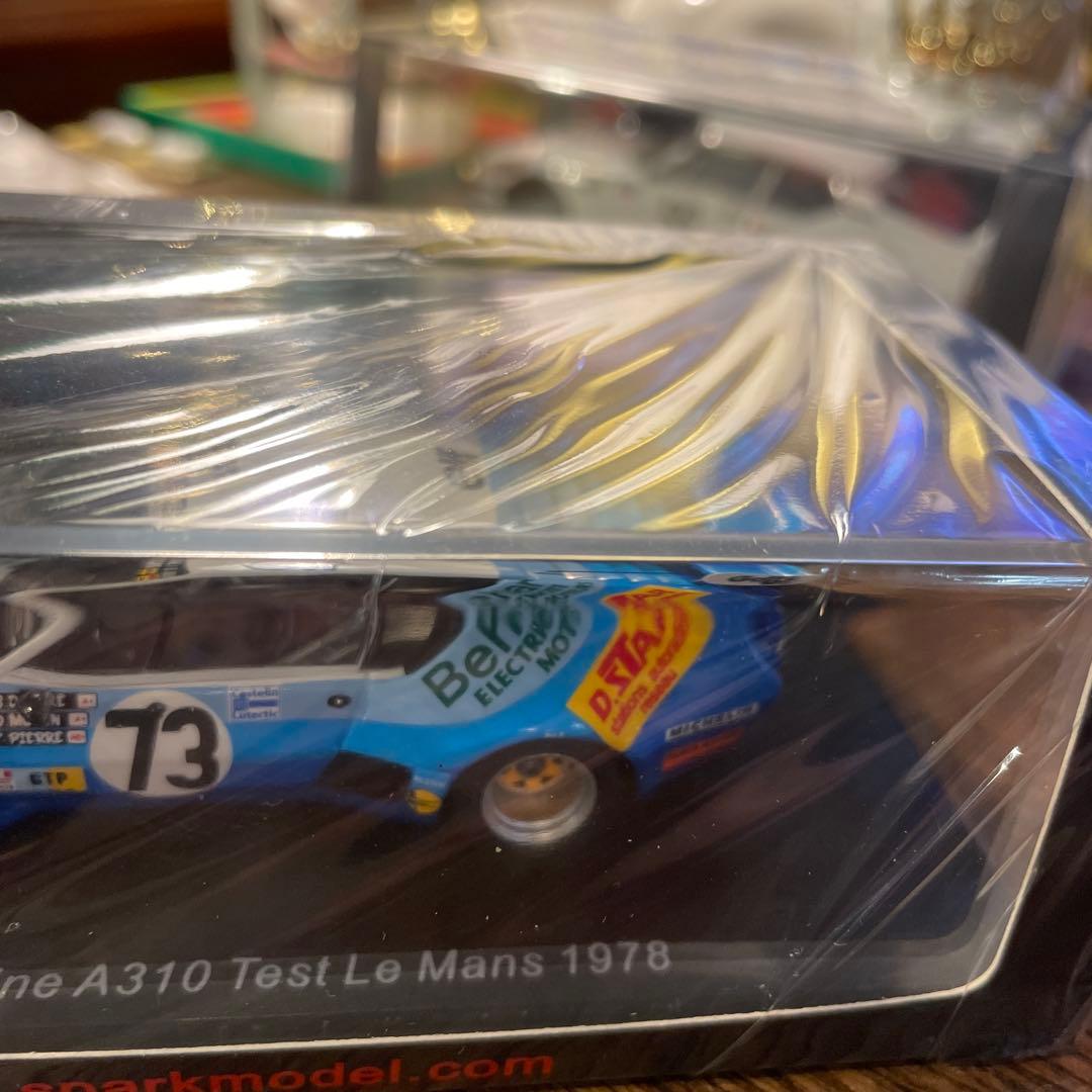 絶版　1/43 ルノー　アルピーヌ　A310 1978年　ルマン24時テスト
