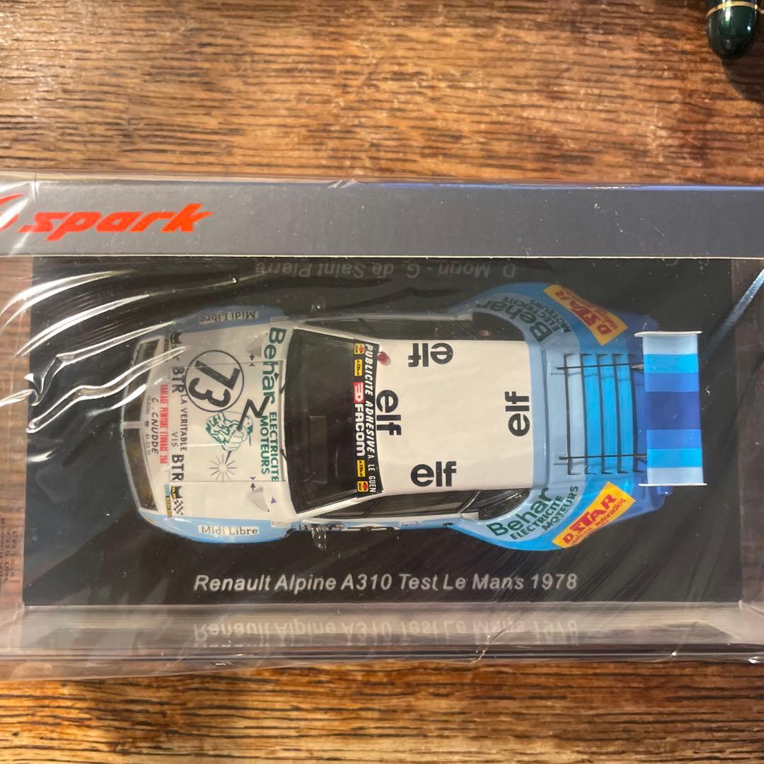 絶版　1/43 ルノー　アルピーヌ　A310 1978年　ルマン24時テスト