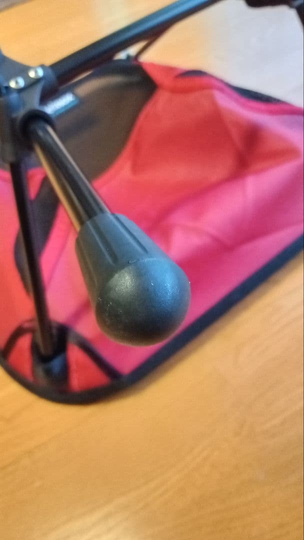 ☆美品☆30周年アニバーサリーHelinoxミニ 折りたたみチェア 赤