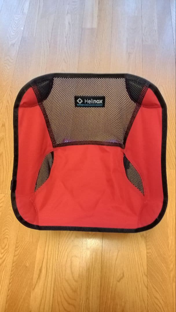 ☆美品☆30周年アニバーサリーHelinoxミニ 折りたたみチェア 赤